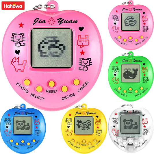 Electronic Pets Game Tamagotchi Nostalgic Toy in Russian Original German Spanish Polish Virtual Digital Pet Toys For Kids Pixel
